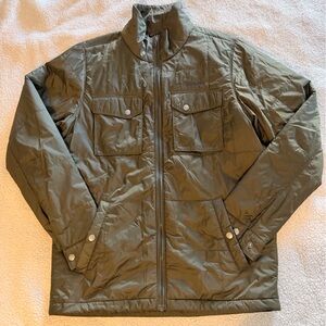 Columbia Thermal Cool Olive Green Jacket Mens S